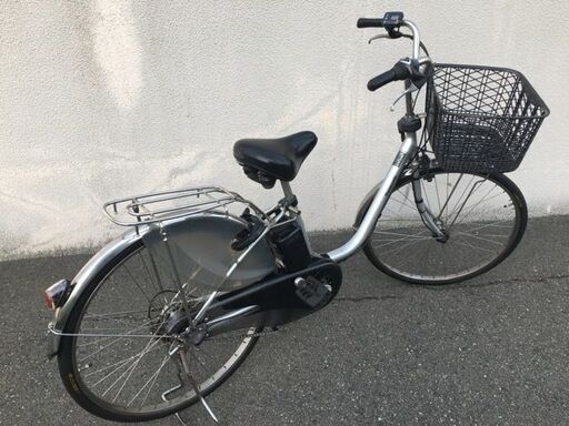 地域限定送料無料 パナソニック ビビDX 16AH 子供乗せ 新基準 シルバー