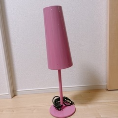 IKEA 間接照明(ピンク)