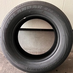 新車外し YOKOHAMA GEOLANDER 225/65R17 4本