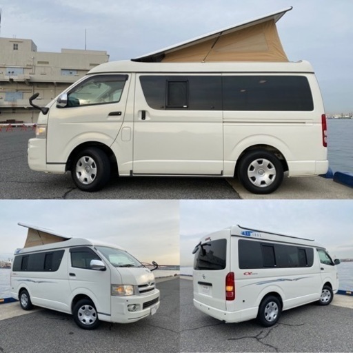 キャンピングカー ポップアップルーフトヨタ0系 ハイエースワゴン Trh219w Toyota Hiace Camping Car Kenjpn 中央市場前のハイエースの中古車 ジモティー