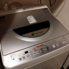 SHARP電気洗濯機 EG-TG55K-S　2010年製