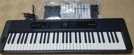 【極美品】CASIOキーボードCT-S400 とヘッドフォンSENNHEISER　HD300
