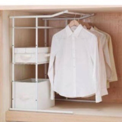 ニトリ 押入れ ハンガーラック 棚付き Kei 高津の家具の中古あげます 譲ります ジモティーで不用品の処分