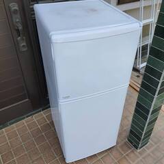 amadana2ドア冷凍冷蔵庫2014年製◇使用感があります