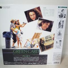☆LD/GREEN CARD グリーン・カード◆ピーター・ウィアー監督作品 - 本/CD/DVD