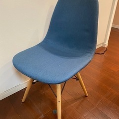 チェア 椅子 1人用 ブルー