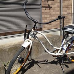 ビーチクルーザー中古　サーフキャリア付き！まだまだ走ります！引き取り限定 ビーチクルーザー中古 サーフキャリア付き！まだまだ走ります