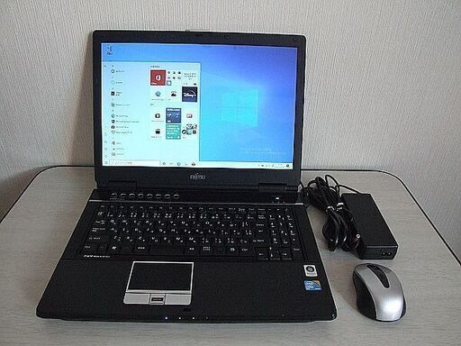高速SSD120GB搭載 Fujitsu FMV-BIBLO NF/D55 ノートパソコン　(3926)