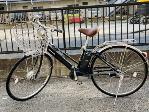 パナソニックの電動自転車。