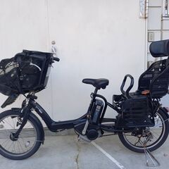 B1033 電動自転車 ヤマハ PASS KISS 8.1AH 20インチ 黒