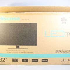K28【新品】HISENSE ハイセンス 32V型 デジタルハイビジョン LED液晶