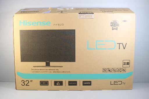 K28【新品】HISENSE ハイセンス 32V型 デジタルハイビジョン LED液晶