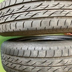 タイヤ　2本セット　155/65R14