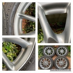 値下げ!　215/55R17　ホンダ　オデッセイアブソルート　純正17インチ　ステップワゴンに流用可能