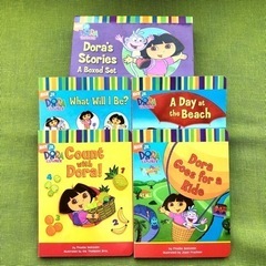 ドーラ 英語 スペイン語 絵本 4冊セット Dora 幼児英語
