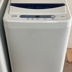 送料・設置込み　洗濯機　5kg ヤマダ　2018年