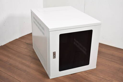 【ヤ取10/19終了】≪y167ジ 0925-01≫美品 河村電器 シンプルキャビ サーバーラック SMCT11-8060 19インチ/11U 業務用/オフィス/システム