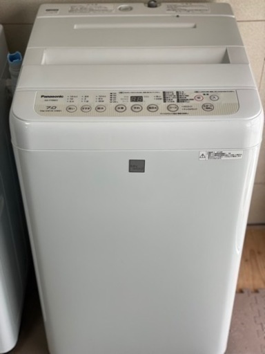 送料・設置込み　洗濯機　7kg Panasonic 2018年