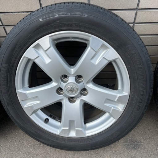 タイヤ、ホイール トヨタ純正アルミ エスティマ等に235/55R18