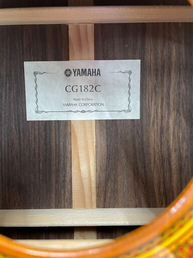 アコースティックギター YAMAHA CG182C ソフトケース付き SJ040