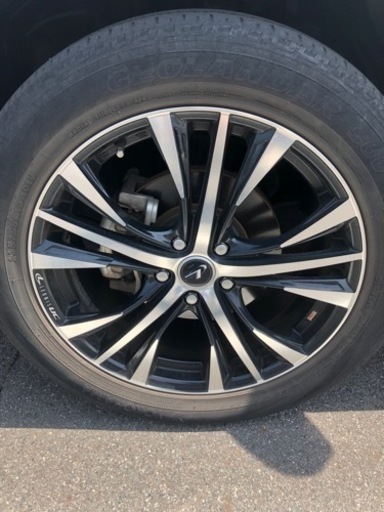 235/55/r19のホイール、タイヤセット