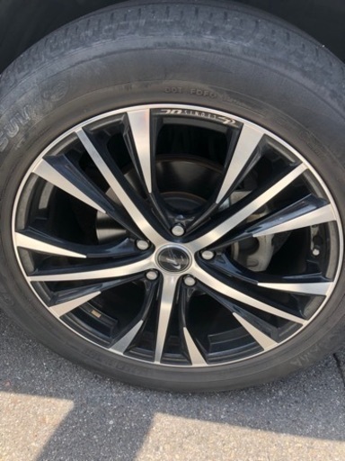 235/55/r19のホイール、タイヤセット