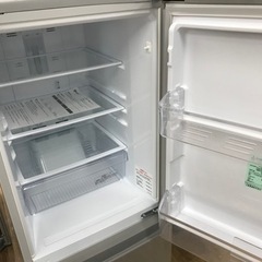 MITSUBISHI（三菱）の2ドア冷蔵庫2017年製（MRｰP15CｰS）です