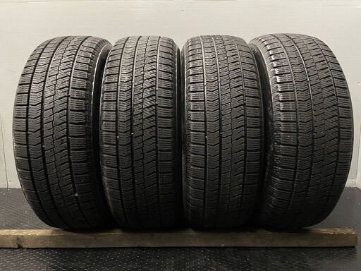 BS BLIZZAK VRX2 215/60R17 17インチ スタッドレス 4本 2017年製 アルファード ヴェルファイア エリシオン等　(MTK212)クレジットカード QRコード決済可能