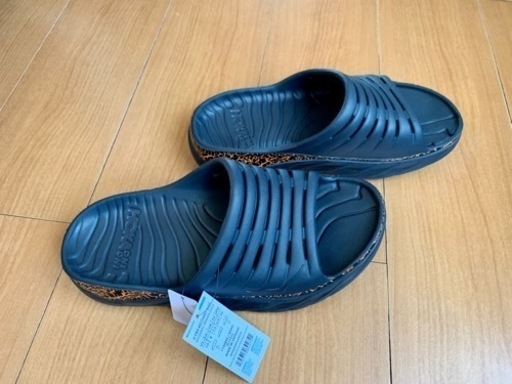 ホカ オネオネ HOKA ONEONE  サンダル オラ リカバリー スライド (Blue Graphite/Persimmon Orange)
