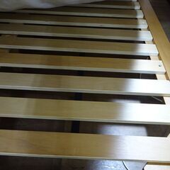 ニトリ(NITORI)　レッグタイプダブルベッド　マラック　Nスリープ【愛品倶楽部柏店】