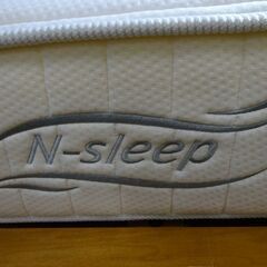 ニトリ(NITORI)　レッグタイプダブルベッド　マラック　Nスリープ【愛品倶楽部柏店】