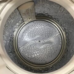 シャープ　洗濯機 ES-GV8A　中古品 8.0kg 2017年※糸くずフィルターなし - 家電