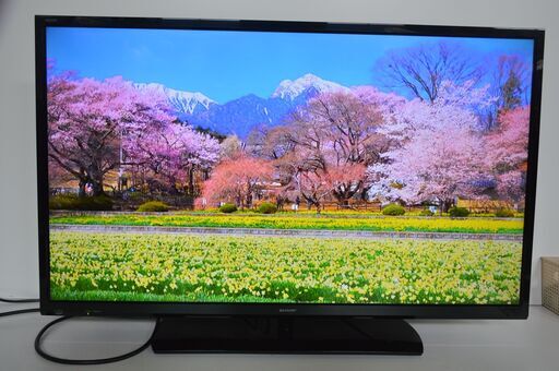 激安 先着順♪SHARP AQUOS 40型 液晶テレビ LC-40BH30 B-CASカード 2017年製 リモコンなし