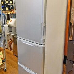 【美品】SHARP 冷蔵庫 SJ-W352F-S 350L 2020年製 家電 ○2020年製○近郊配送可○SHARP 左右両開き 350L 3ドア冷蔵庫