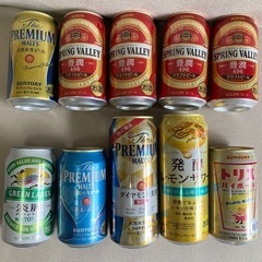 【お話中】ビール 8缶、レモンサワー1缶、ハイボール1缶