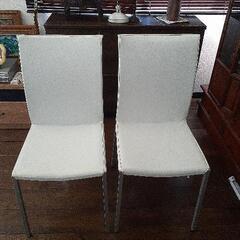 【ネット決済】白い椅子