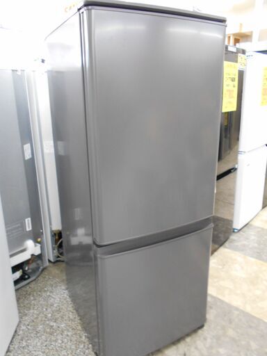 三菱　2ドア冷蔵庫　MR-P15F-H　146L　2021年製