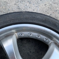 215/45ZR17夏タイヤアルミ中古セット4本