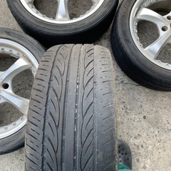 215/45ZR17夏タイヤアルミ中古セット4本