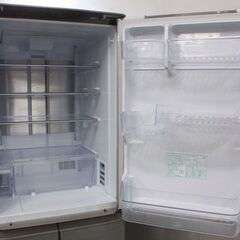 シャープ スリム5ドア冷凍冷蔵庫 どっちもドア 412L 自動製氷 SJ-W412D