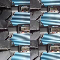  ブリヂストン Ecopia R214　205/85R16 117/115L LT　6本 7～8分溝4本と6～7分溝2本