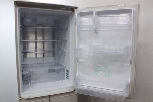 中古 412L 5ドア冷蔵庫 シャープ どっちもドア 自動製氷付き SJ-W412D-S 2018年製 プラズマクラスター シルバー まとめ買い 家族  ファミリー 6ヶ月保証付き-COSMO SPACE online