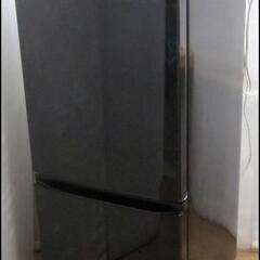 新生活！19800円 三菱 2ドア冷蔵庫 右開き 146L ブラック
