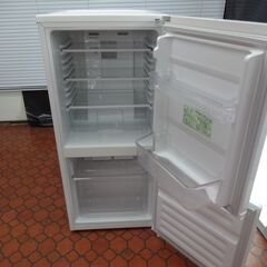 ID  012356　冷蔵庫　２ドア　ユーイング　110L　２０１７年製　UR-F110H(W)