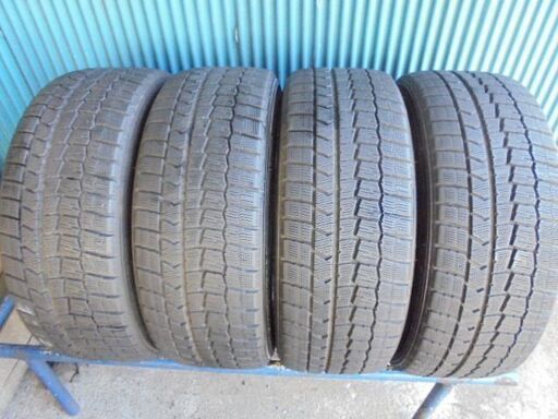ダンロップ WINTER MAXX WM02 225/45R18 4本 8～9分溝