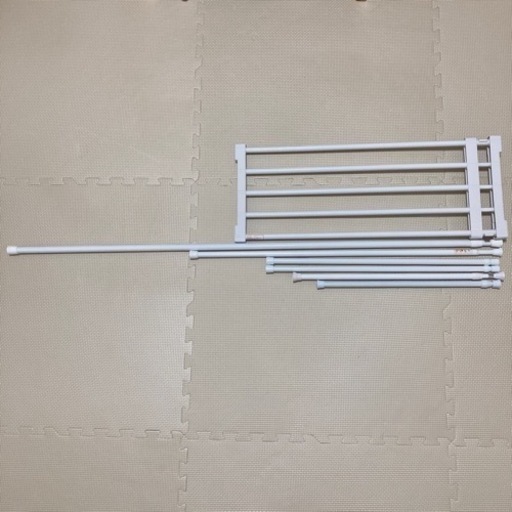 ニトリポールスライド棚と突っ張り棒６本 みんみん 東陽町の家具の中古あげます 譲ります ジモティーで不用品の処分