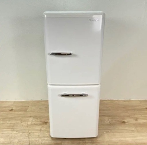 エディオン　冷蔵庫　オリジナルブランド　ホワイト