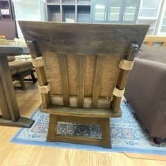 【リサイクルサービス八光　田上店　配達・設置OK】ダークブラウン　4人掛けダイニングセット