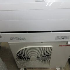 K03201　東芝　中古エアコン　主に6畳用　冷2.2kw／暖2.2kw