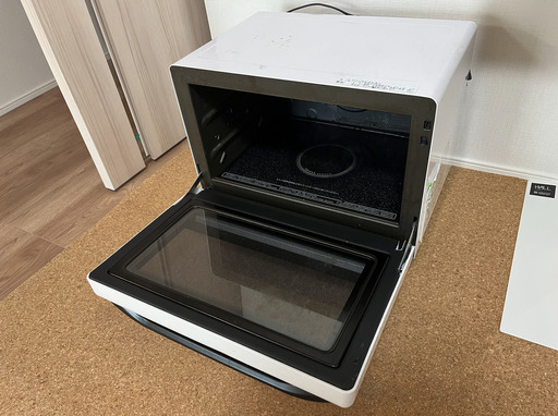電子レンジ オーブンレンジ SHARP RE-V100A-W 2019年製 中古品